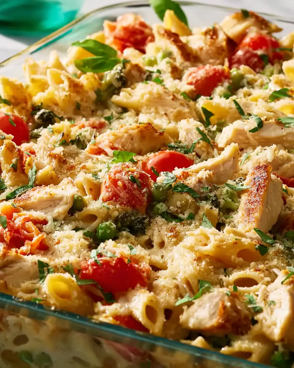 Chicken Primavera Pasta Bake: Easy Comfort Food for All Ages