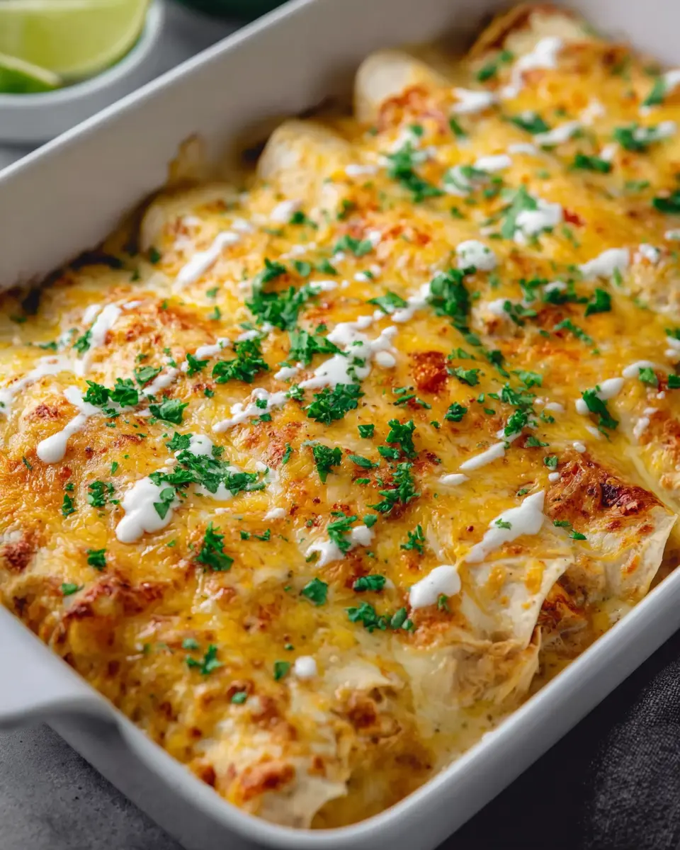Creamiest Chicken Enchiladas: Indulgent Comfort Food Made Easy