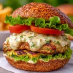 Zucchini Cheese Burger