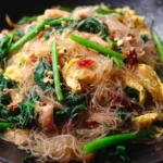 Thai Glass Noodle Stir Fry Pad Woon Sen