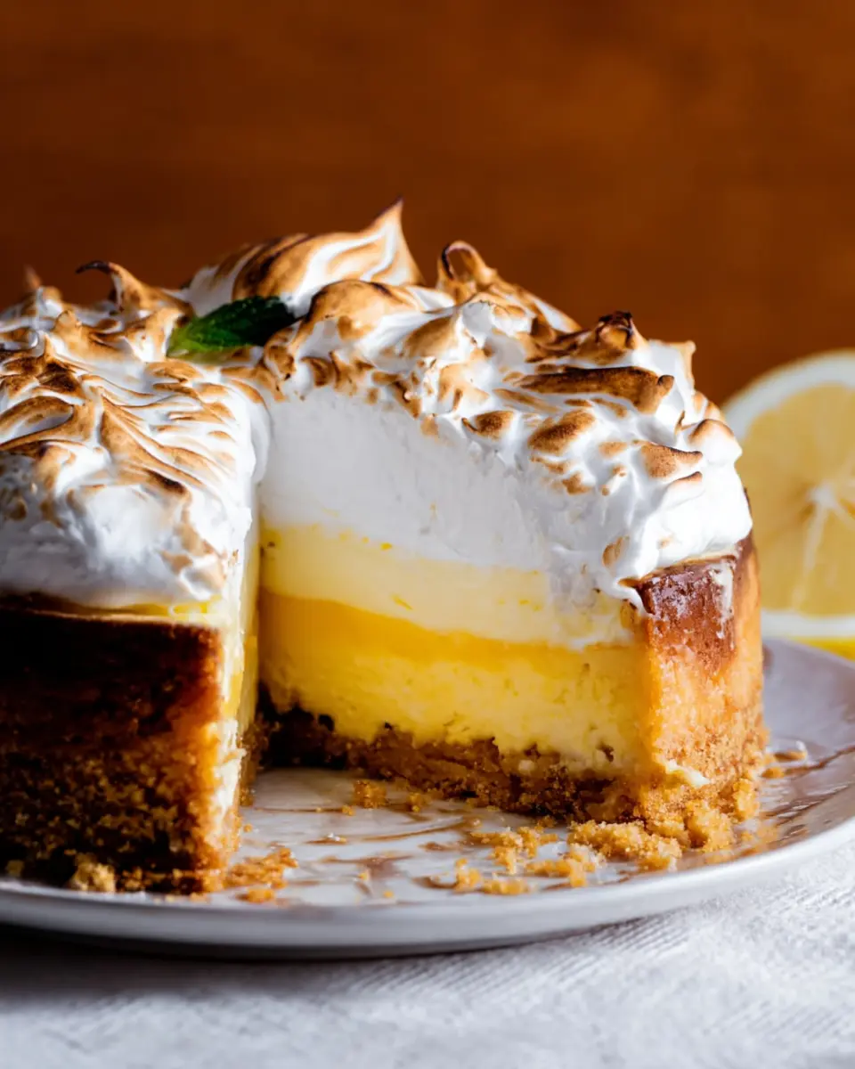 Lemon Meringue Pie Cheesecake: The Best Easy Recipe Ever
