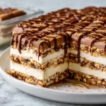 No Bake Nutty Buddy Icebox Cake