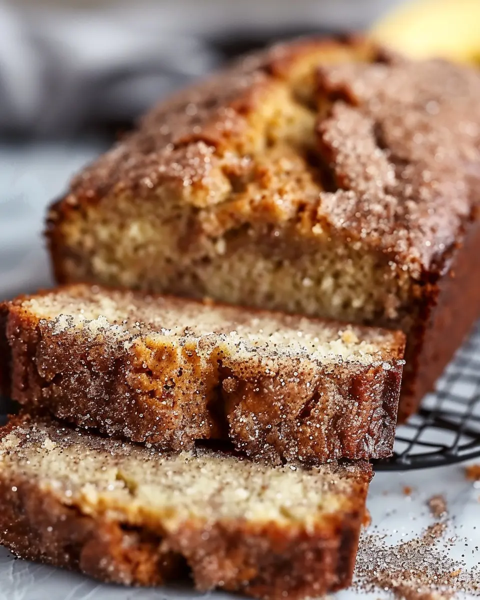 Snickerdoodle Banana Bread Recipe: The Best Cozy Treat for Everyone
