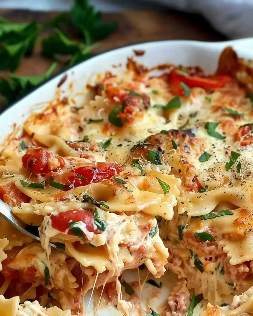 Baked Feta Pasta: Easy, Delicious Twist with Turkey Bacon and Veggies