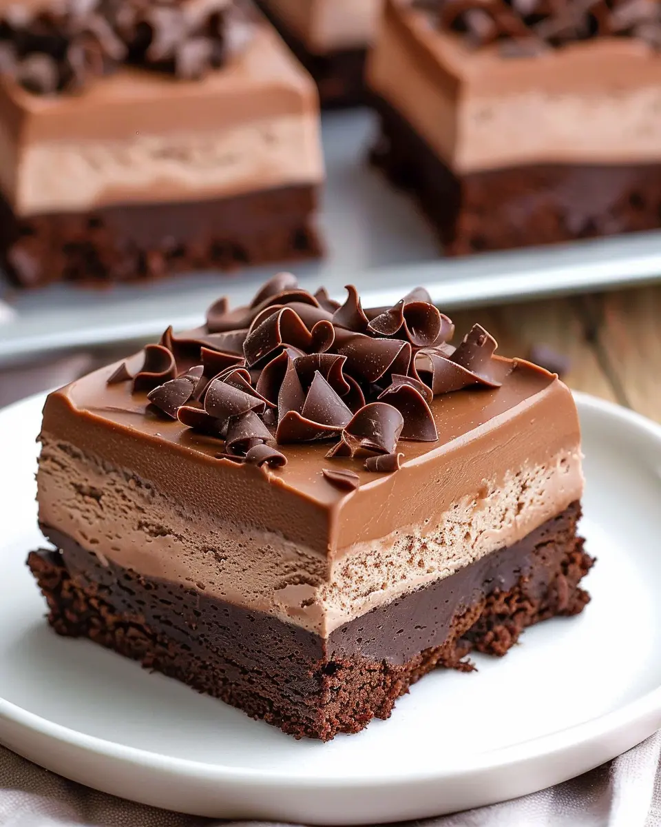 Chocolate Mousse Brownies: Indulgent Layers of Decadent Flavor