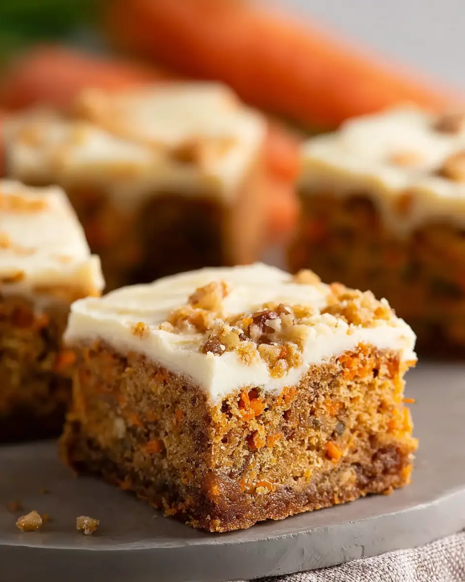 Carrot Cake Bars: Easy Recipe for a Delicious Homemade Treat