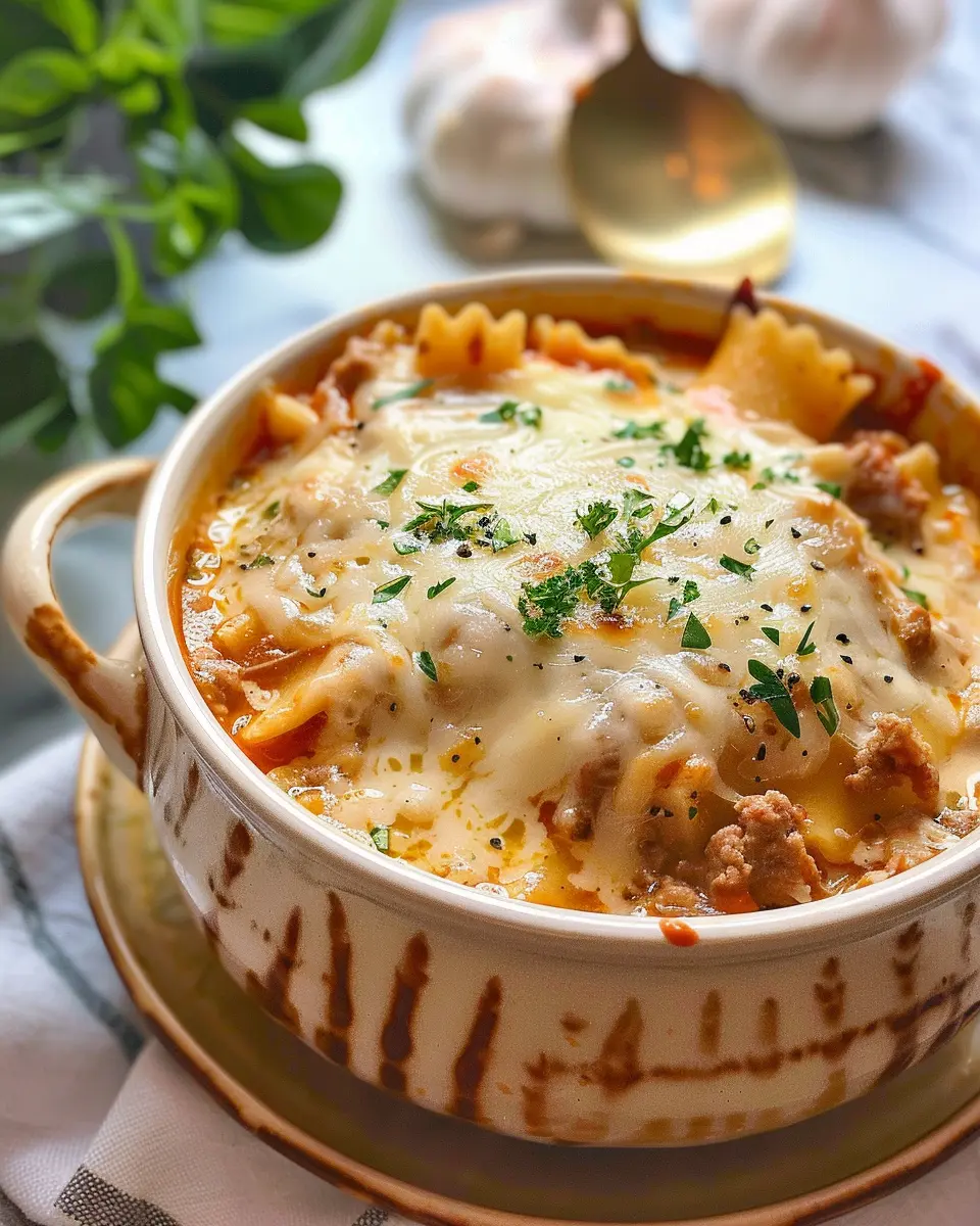Creamy Lasagna Soup: The Indulgent Comfort Food You Need