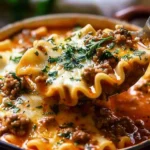 Mouthwatering One Pot Lasagna Soup