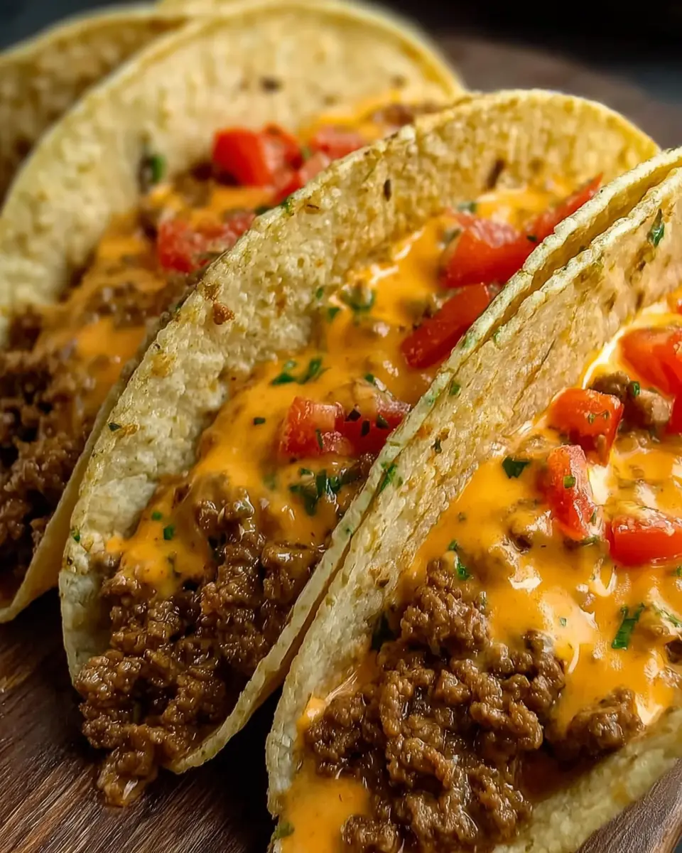 Cheesy Rotel Beef Tacos: Easy and Delicious Homemade Delight