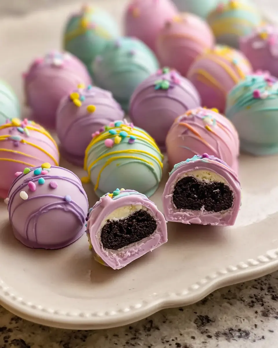 No Bake Easter Egg Oreo Truffles: Indulgent Treats for Everyone