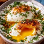 Turkish Eggs Cilbir