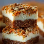 Carrot Cake Cream Cheese Bars