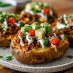 Taco Loaded Baked Potatoes