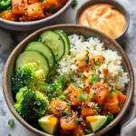 Bang Bang Salmon Bites Bowls