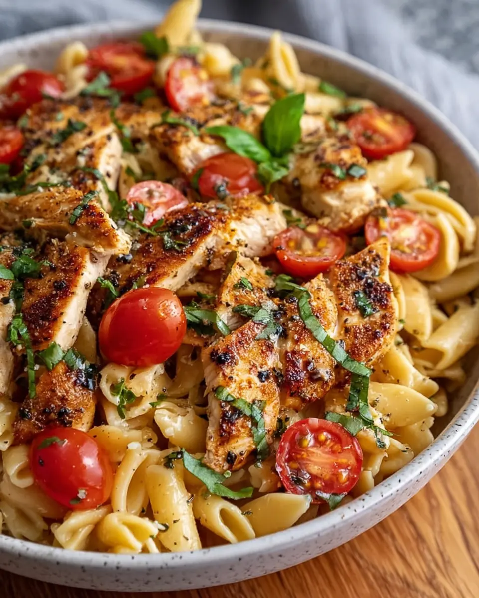 Bruschetta Chicken Pasta: Easy, Fresh, and Delicious Weeknight Meal
