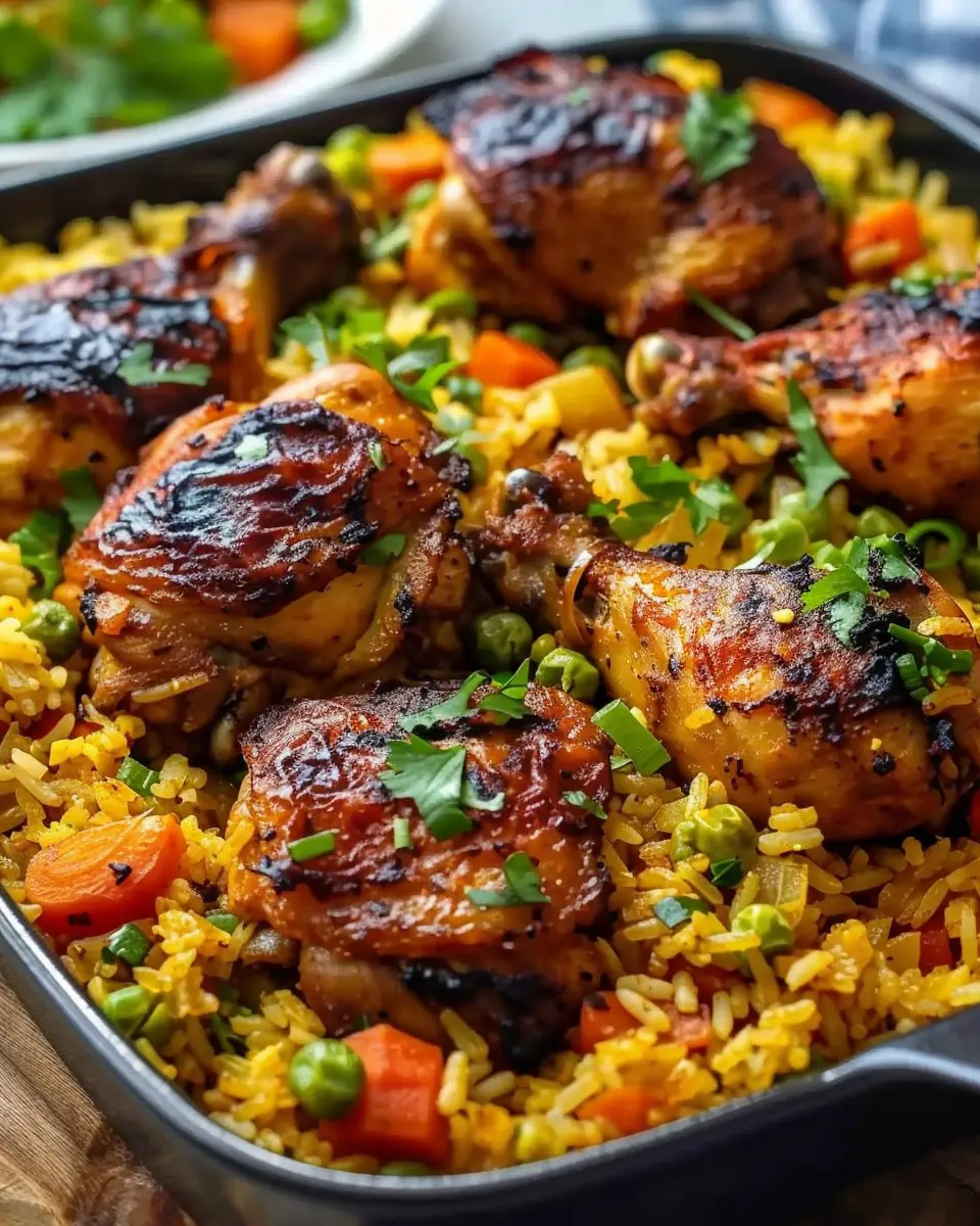 Caribbean Chicken and Rice: A Juicy Twist on Classic Comfort Food