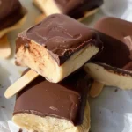 Chocolate Covered Banana Ice Cream Bars