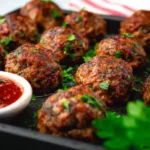 Easy Baked Meatballs