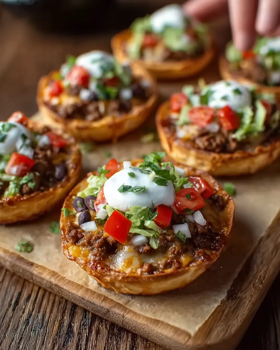 Copycat Loaded Taco Mini Pizzas: Easy Indulgence for All Tastes