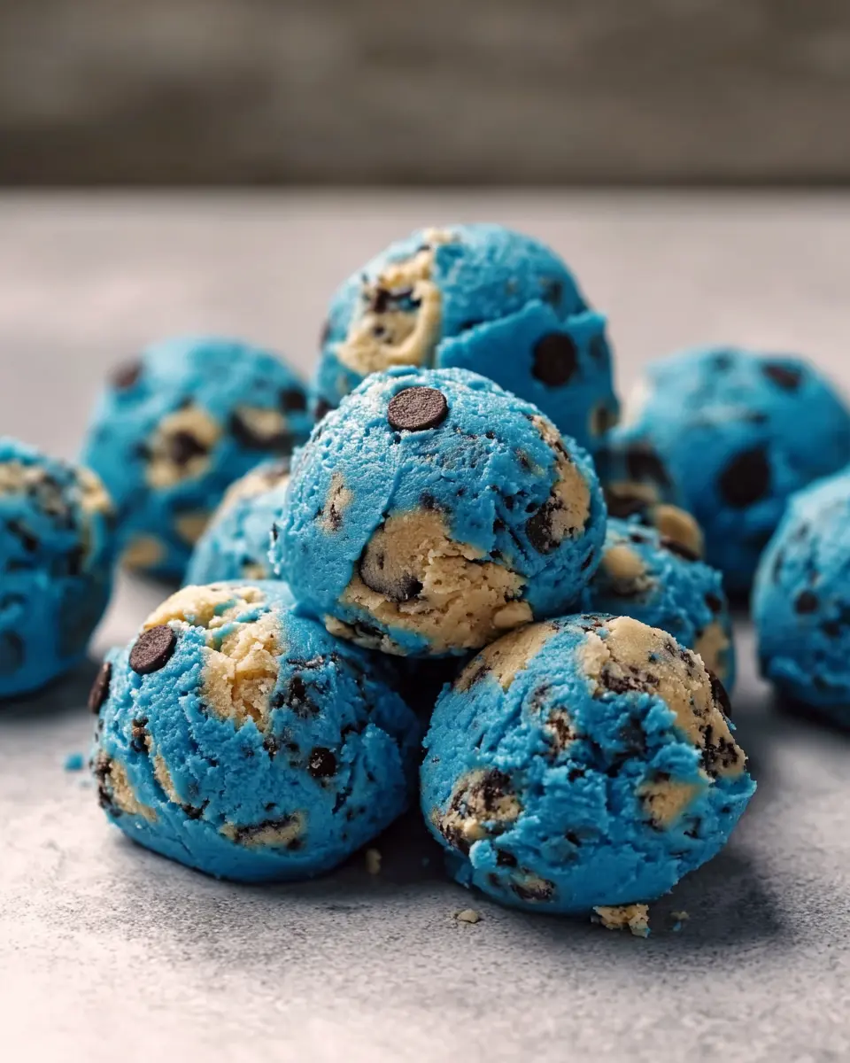 Cookie Monster Dough Bites: Indulgent Treat You Can’t Resist