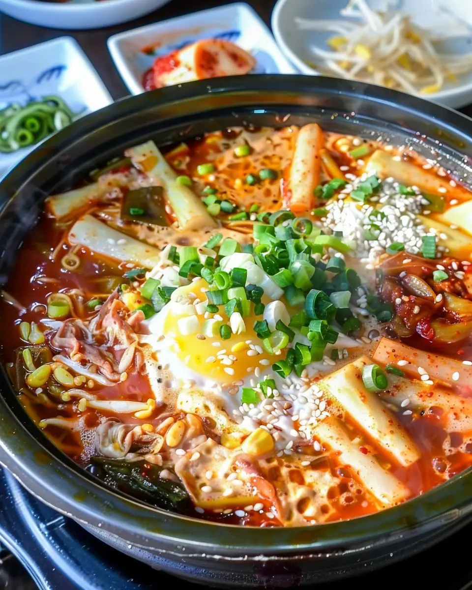 Budae Jjigae: Easy and Indulgent Korean Army Stew with Turkey Bacon