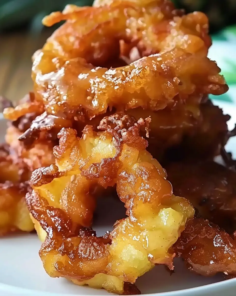 Heavenly Pineapple Fritters: Indulge in Tropical Joy at Home