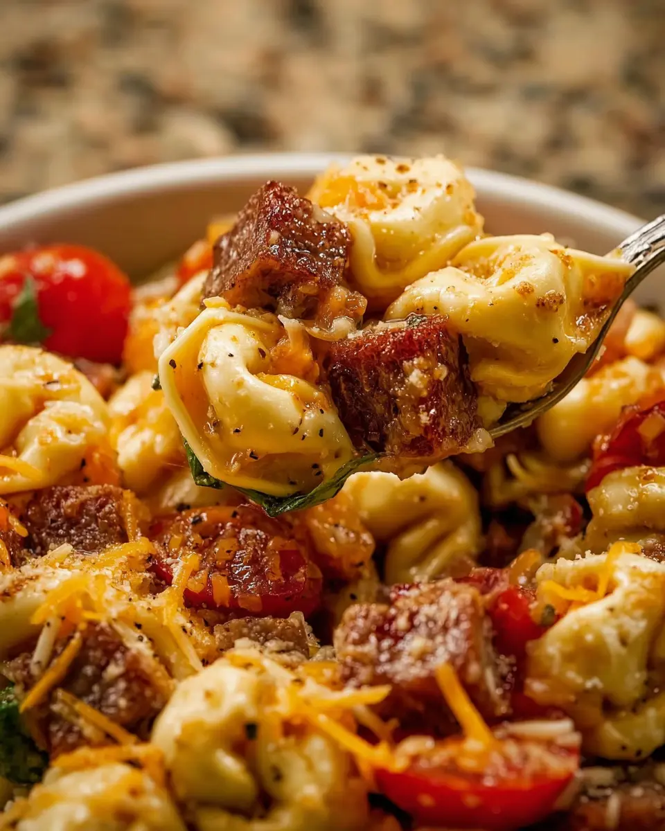 Italian Pasta Salad with Cheese Tortellini: The Best Flavorful Twist