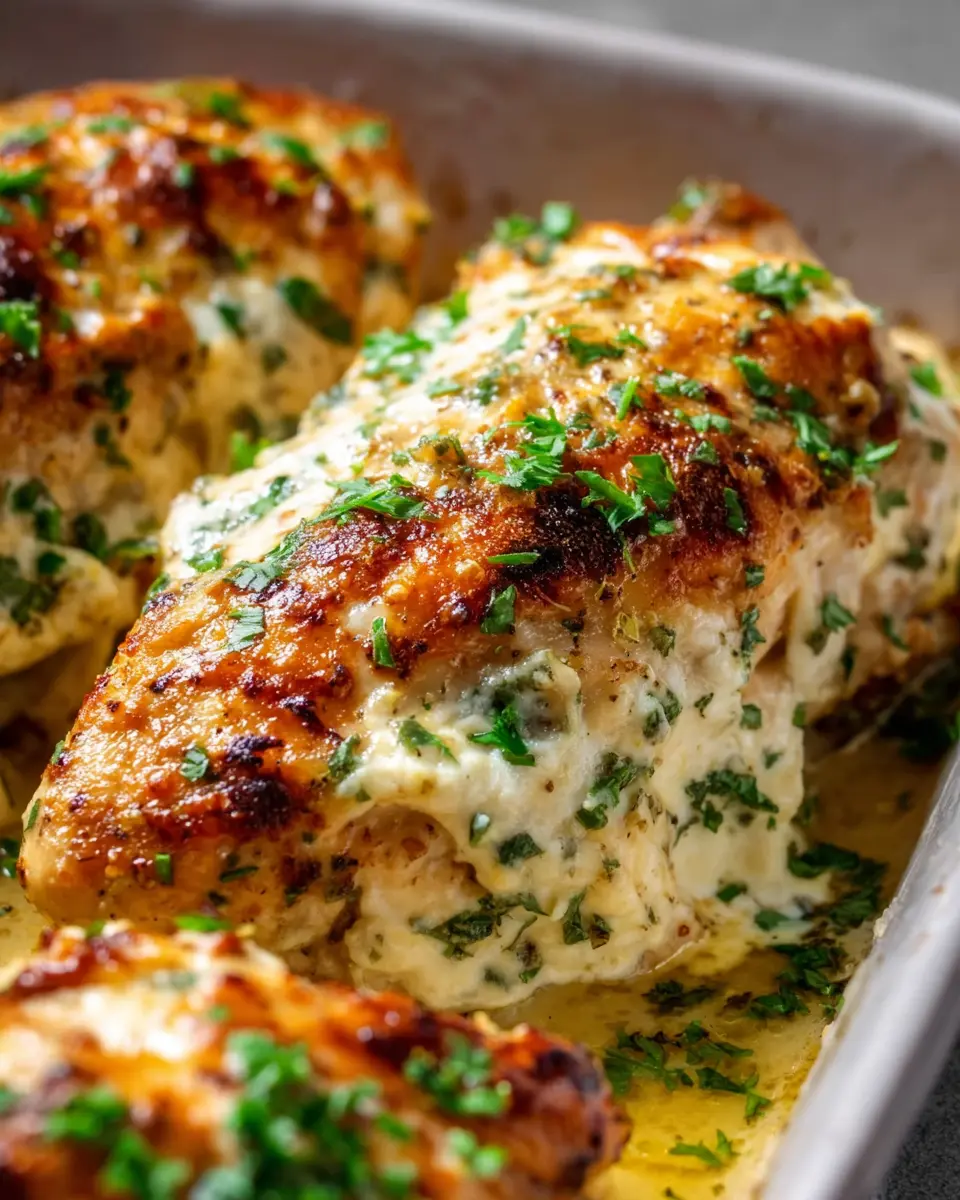 Irresistible Baked Cream Cheese Chicken with Savory Turkey Bacon