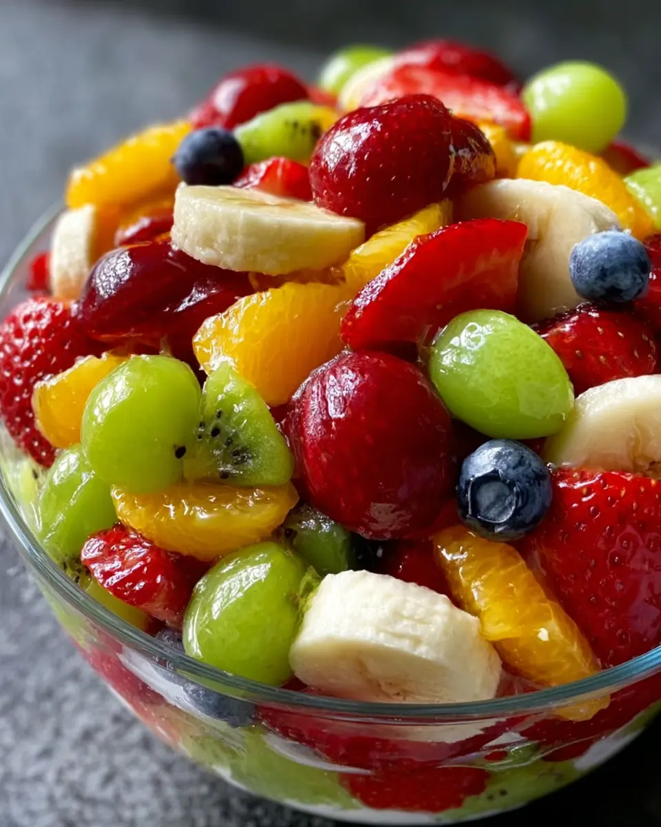 Fresh Fruit Salad Bowl: Easy, Refreshing, and Perfect for Summer