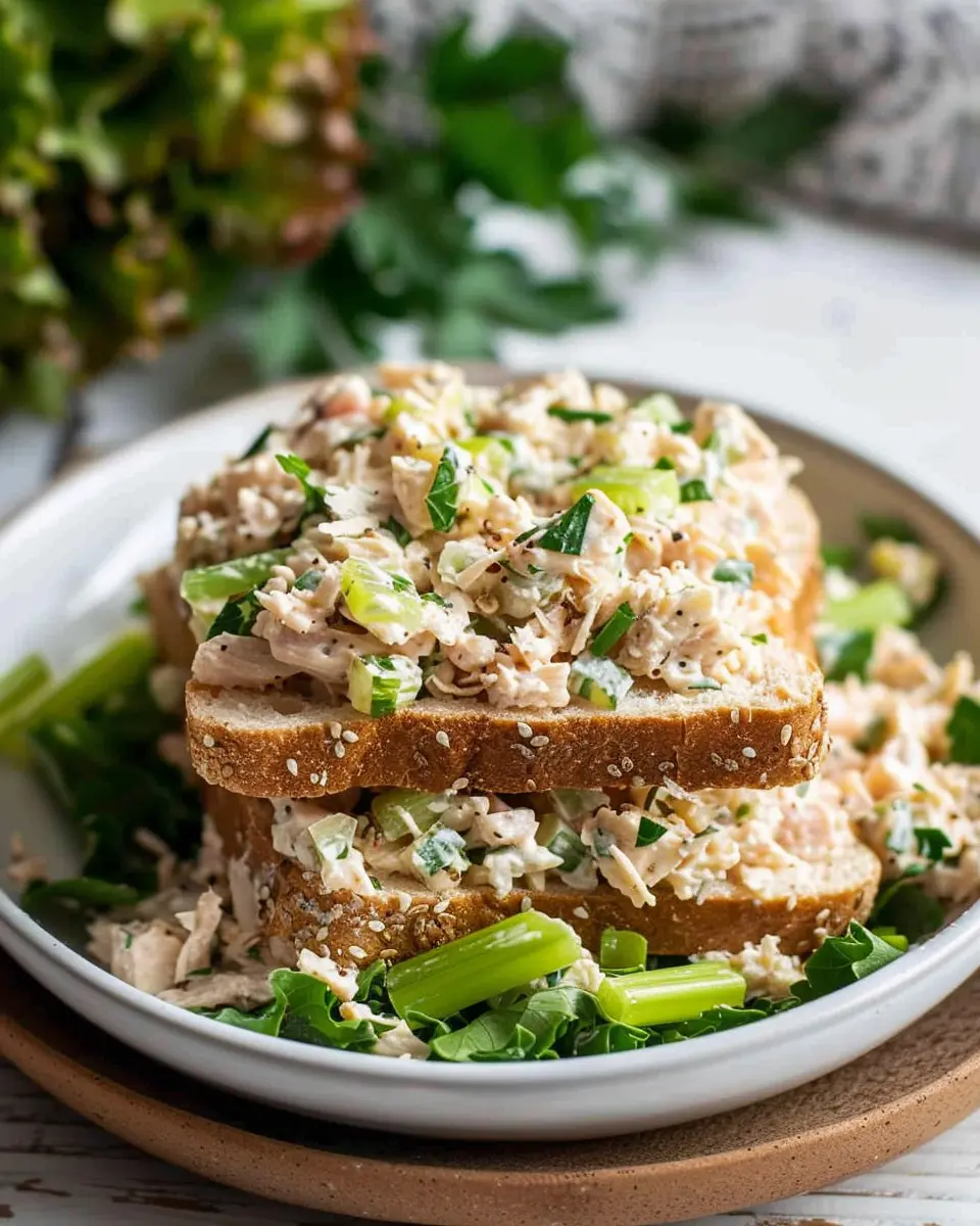Quick Easy Tuna Salad: A Fresh Twist with Celery and Relish