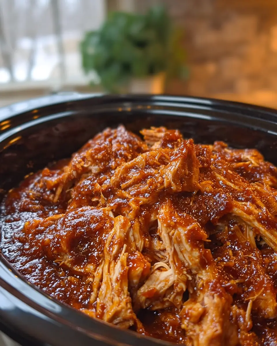Sweet Baby Ray’s Crockpot Chicken: Easy Slow Cooker BBQ Delight