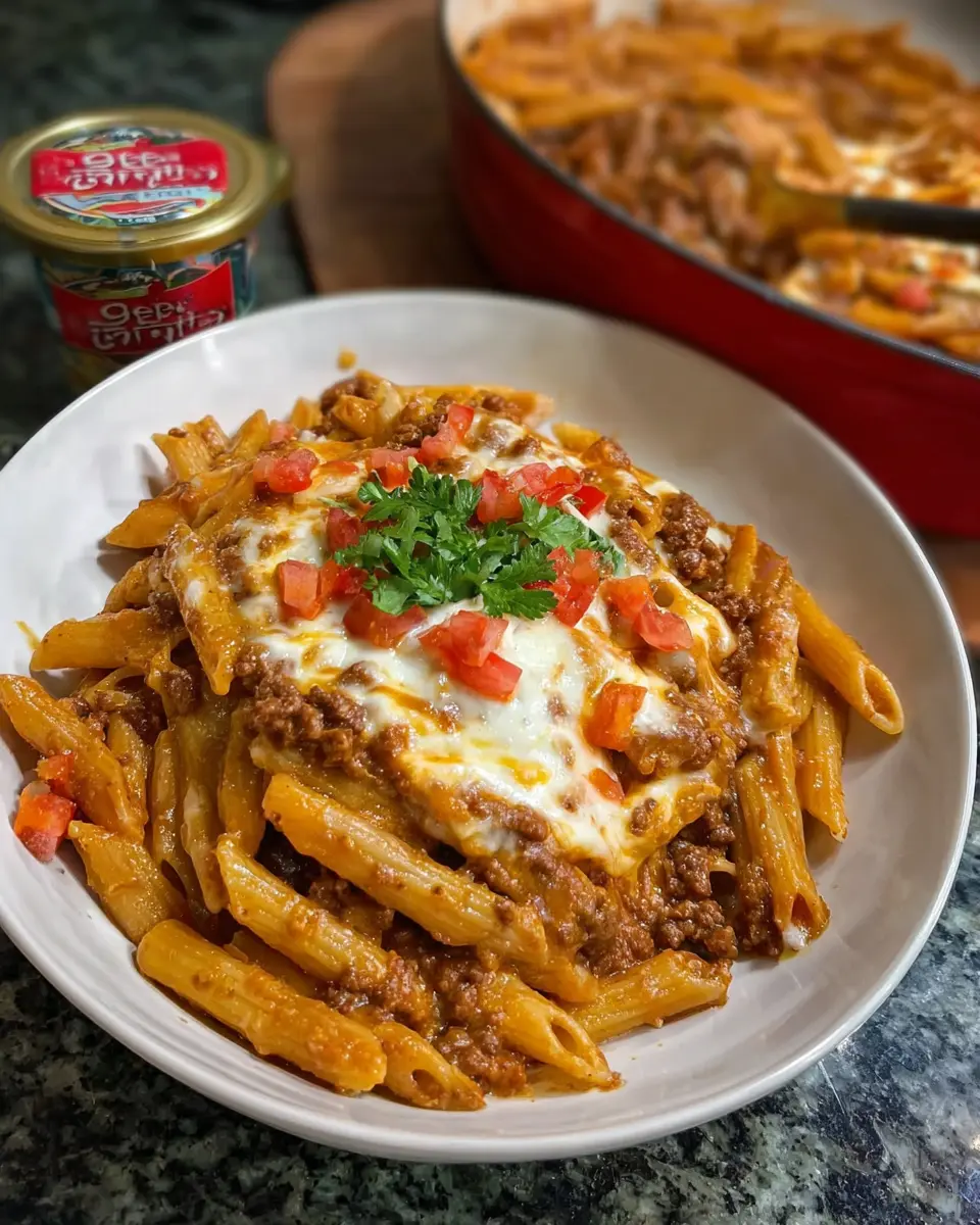 Gordo’s Beef Enchilada Penne Pasta: A Flavorful Indulgence
