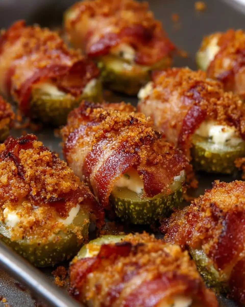 Crispy Turkey Bacon Ranch Pickle Bites: The Best Snack at Home