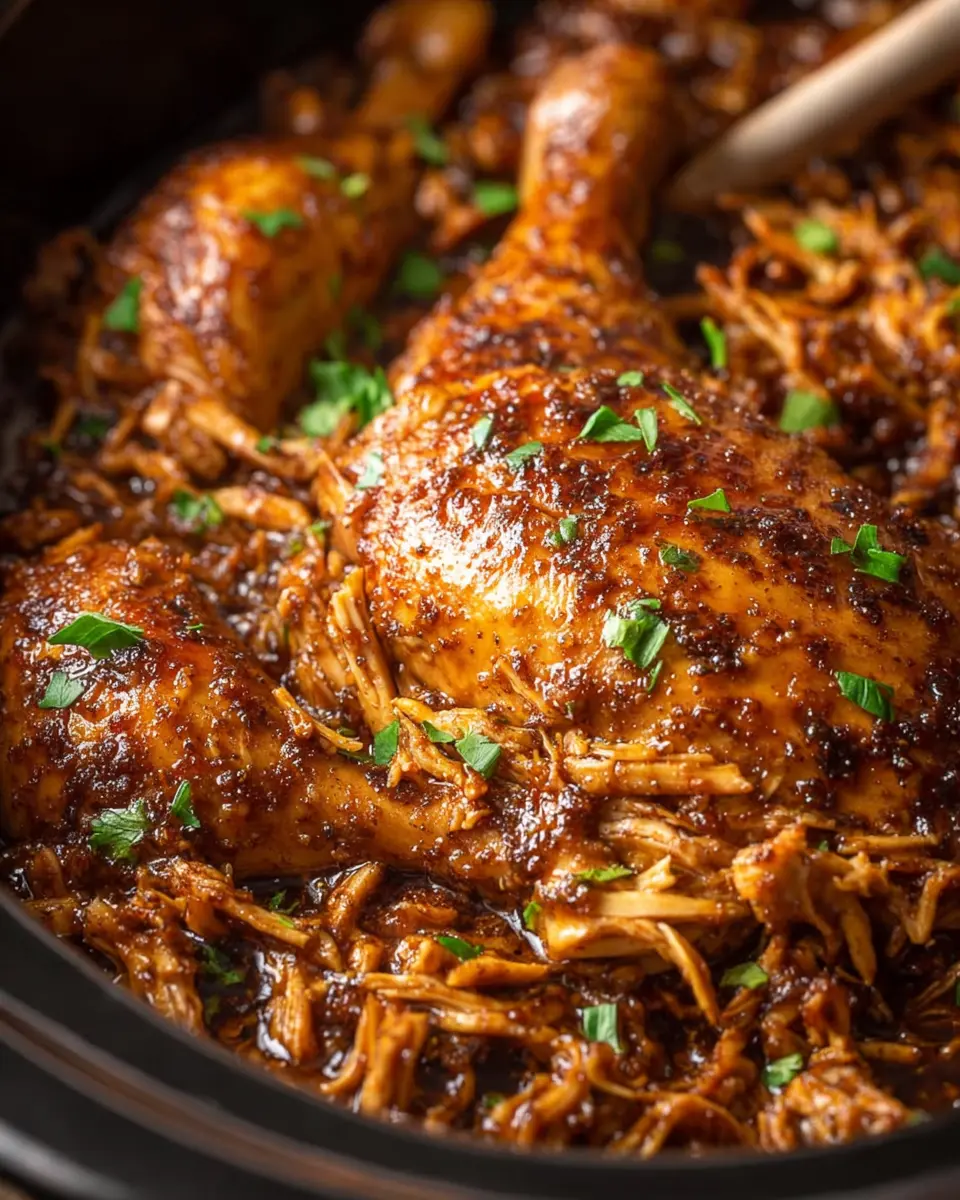Crockpot Garlic Brown Sugar Chicken for Juicy Flavor Delights