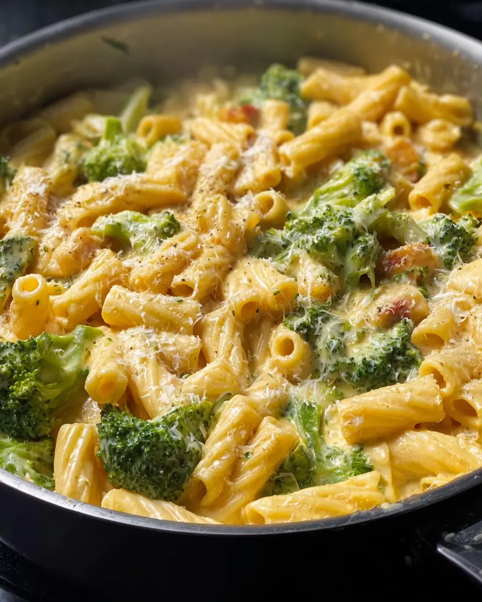 One Pot Broccoli Cheddar Pasta: Easy Comfort Food Delight