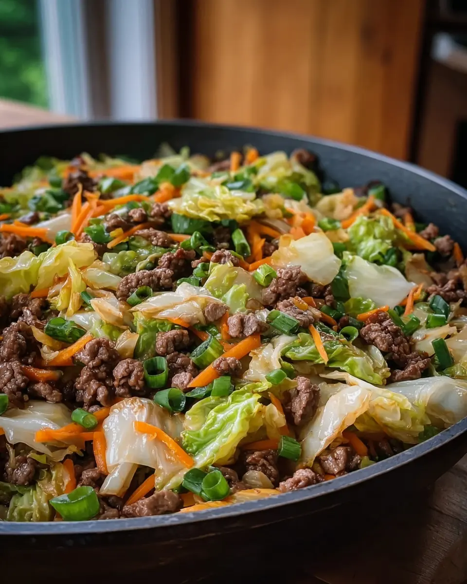 Savory Beef and Cabbage Stir Fry: Quick, Healthy, and Delicious