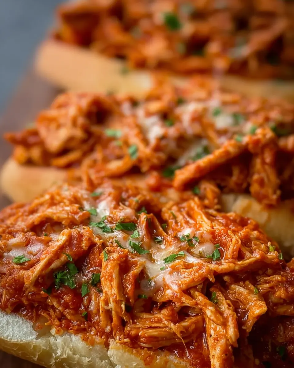 Crockpot Shredded Marinara Chicken: Easy Comfort Food Delight