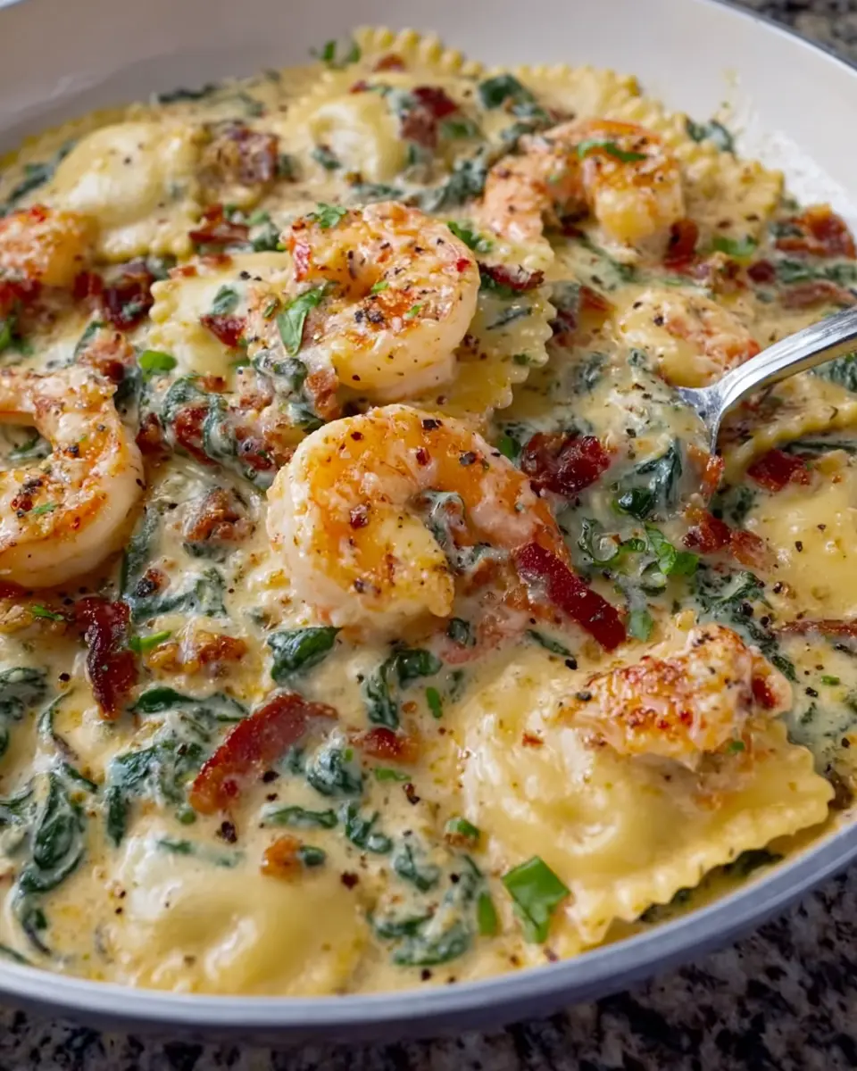Creamy Tuscan Shrimp Ravioli: An Easy Indulgence You’ll Love