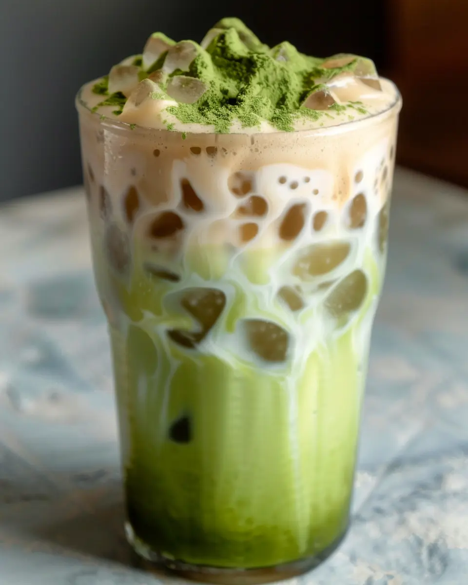 Brown Sugar Iced Vanilla Matcha Latte: Your Best Summer Treat