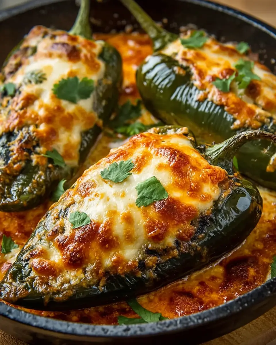 Baked Chili Rellenos Recipe: Easy &amp; Delicious with Turkey Bacon