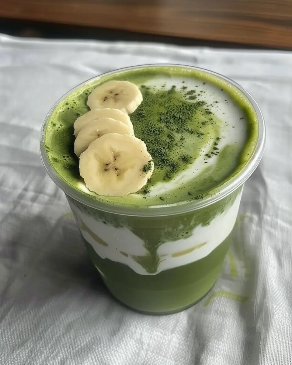 Easy Banana Cream Matcha Latte: A Delightful Morning Boost