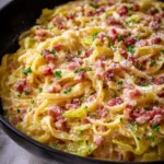 Cabbage Carbonara