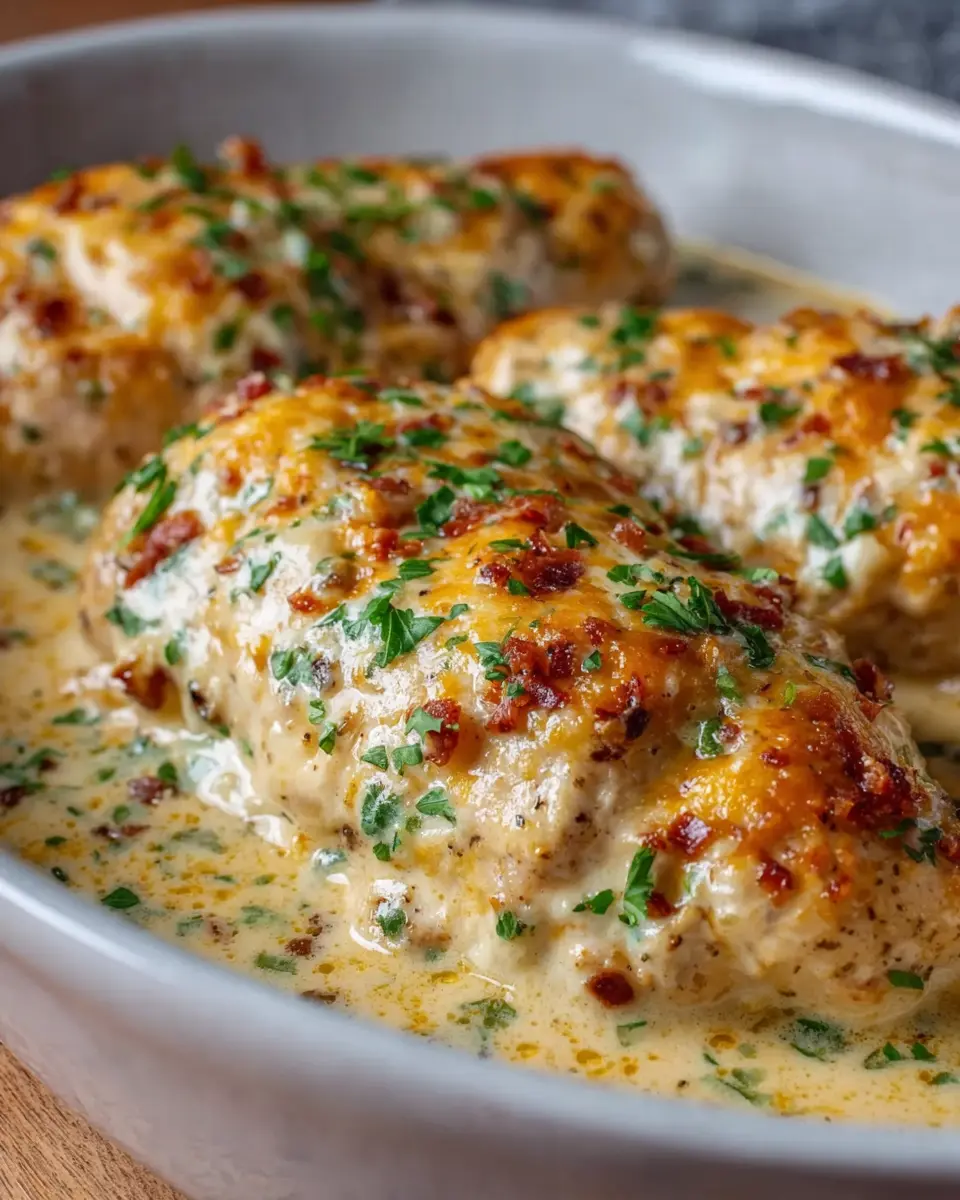 Smothered Cheesy Sour Cream Chicken: A Comforting Delight at Home