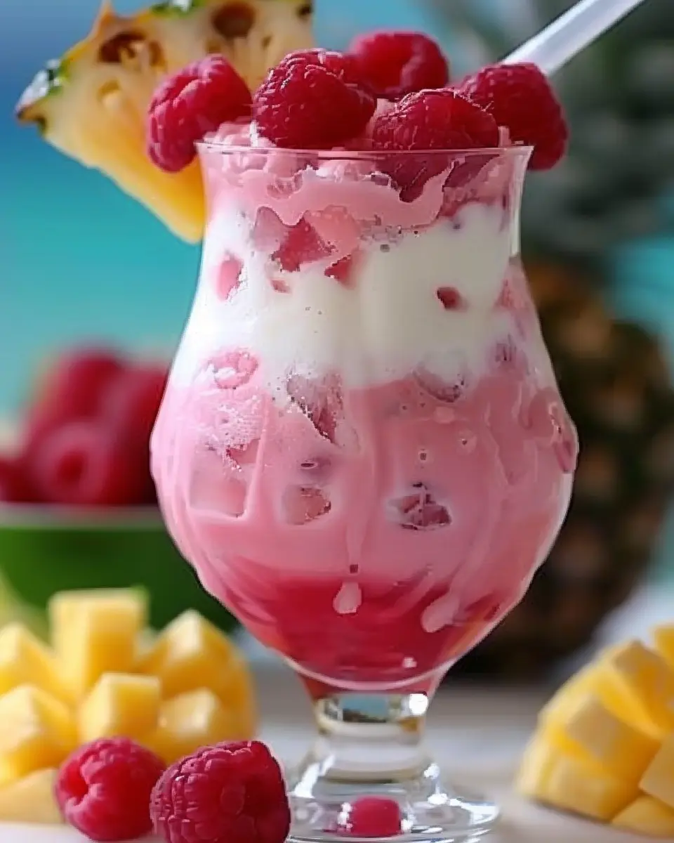Raspberry Colada Twist: A Refreshing and Indulgent Delight