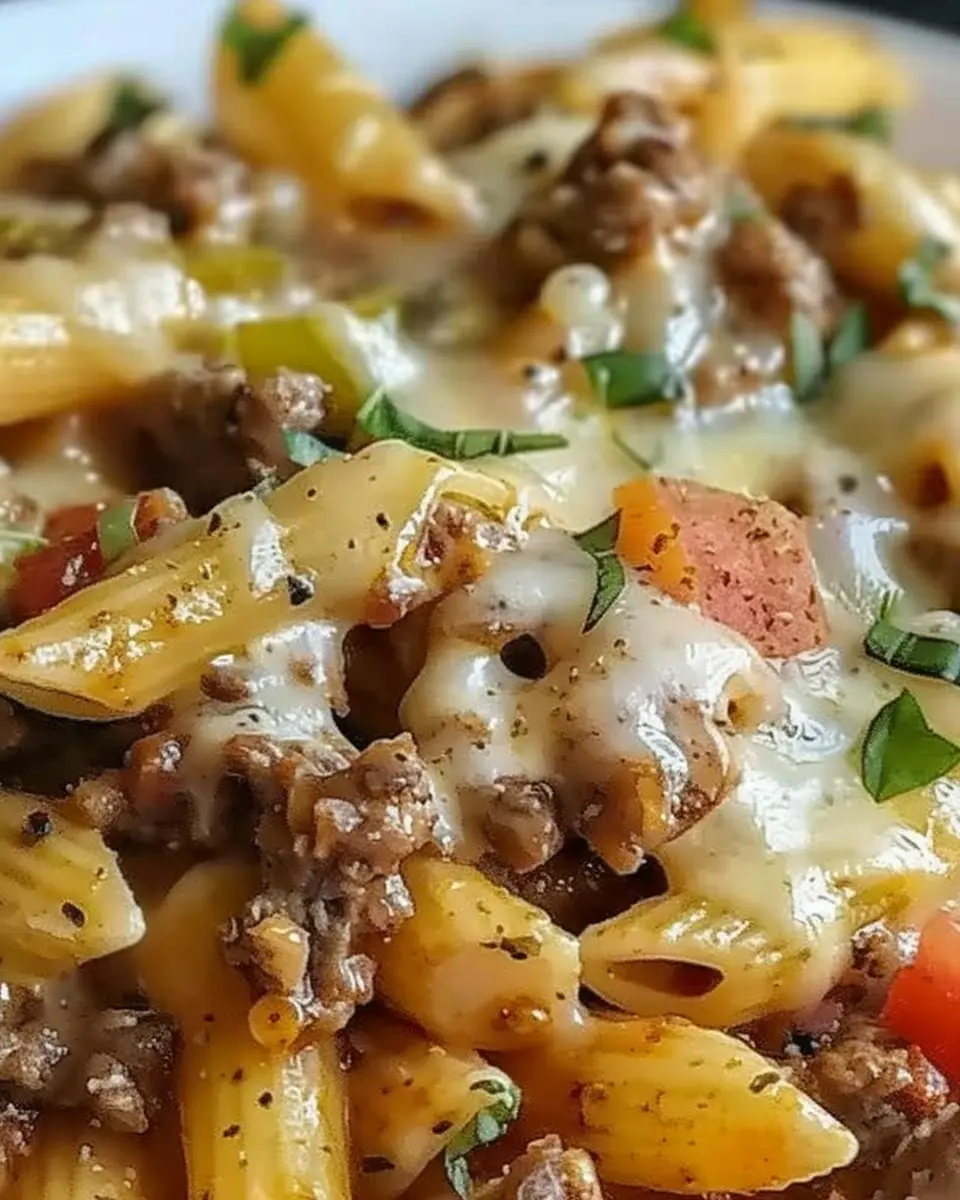 Philly Cheesesteak Pasta: Indulgent Comfort Food Made Easy