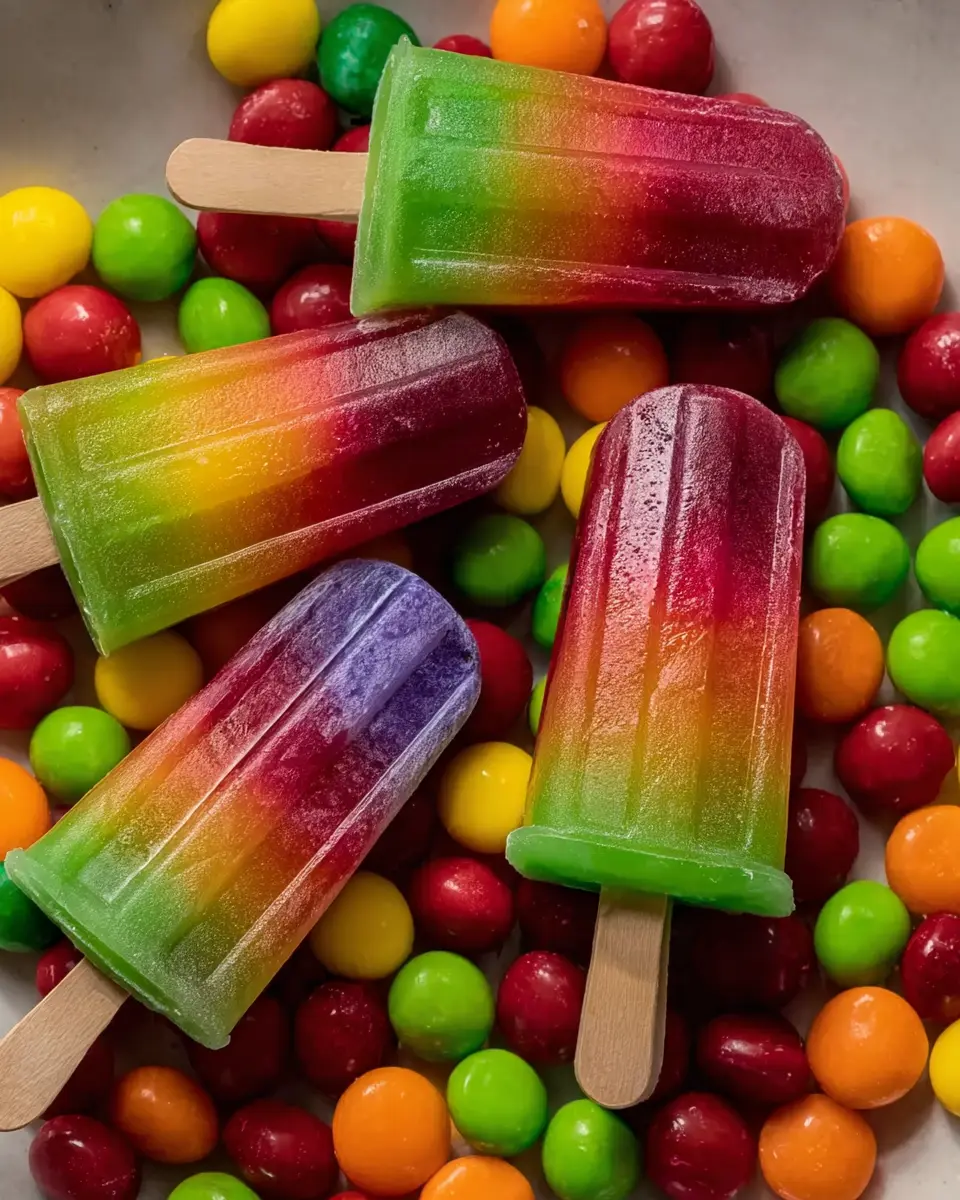 Skittles and Sprite Popsicles: Easy Summer Treat for Everyone