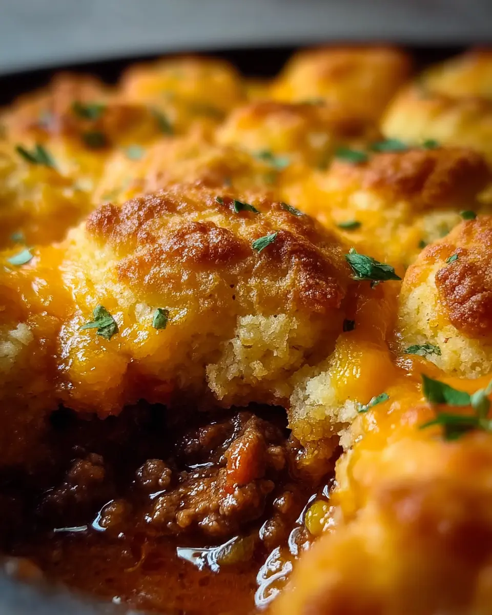 Cheddar Bay Ground Beef Cobbler: A Comforting Indulgence at Home
