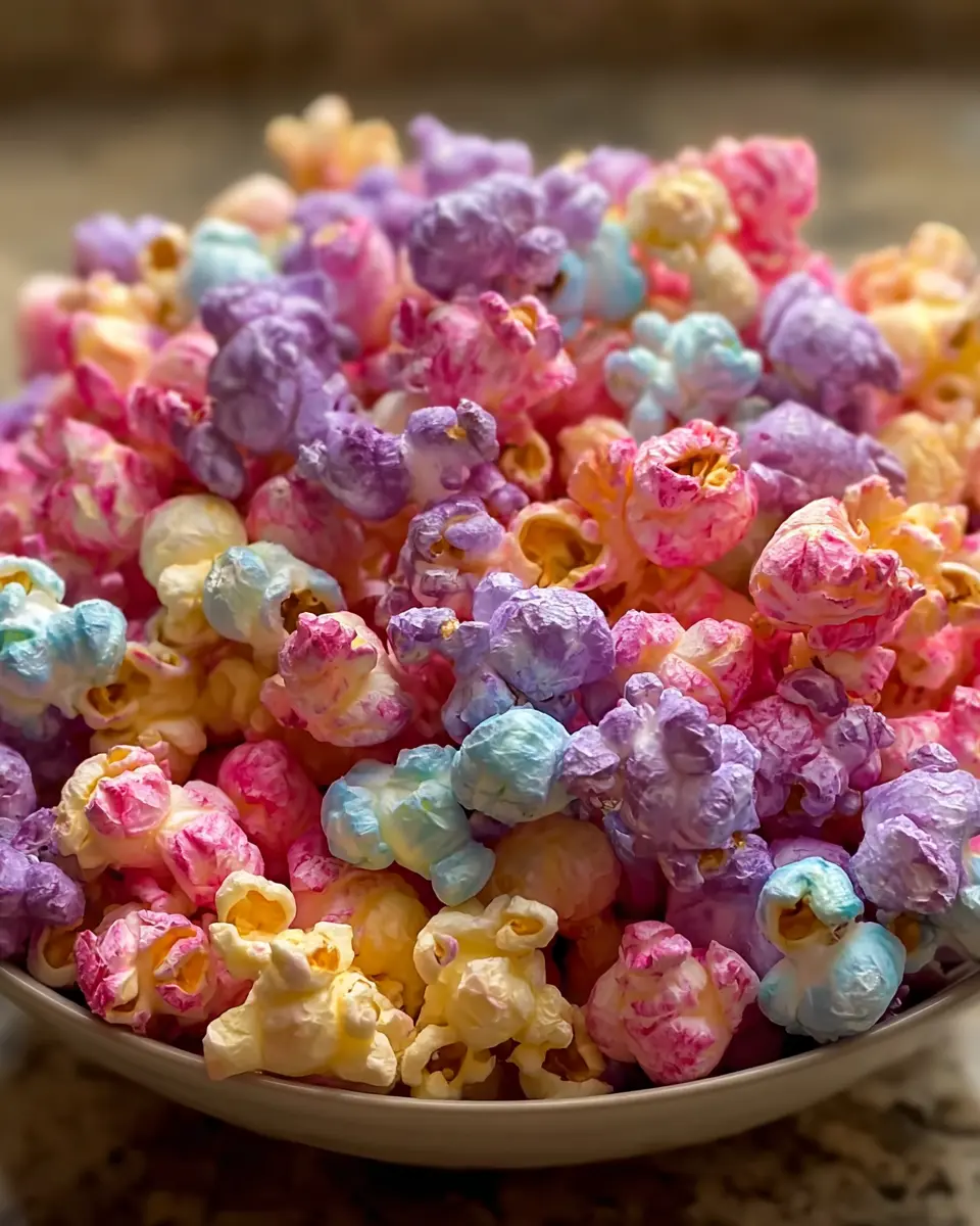 Kool-Aid Candied Pastel Popcorn: Easy, Fun Treat for Everyone