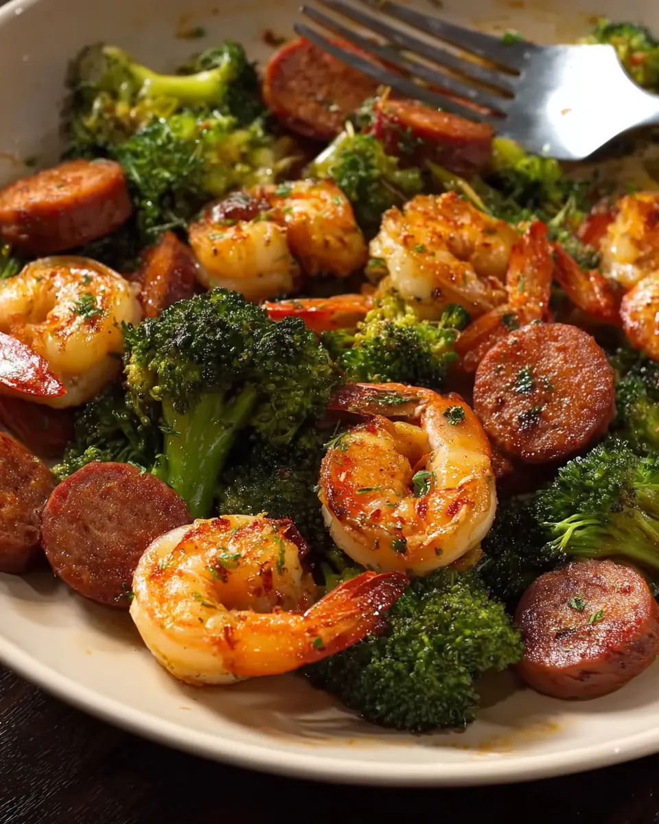 Shrimp Sausage Broccoli Stir-Fry: Easy, Flavor-Packed Delight