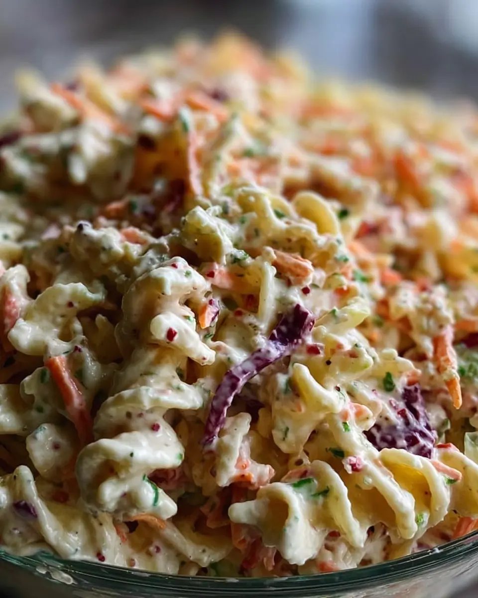 Coleslaw Pasta Salad: Easy Turkey Bacon Twist You’ll Love